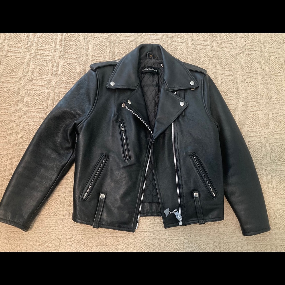 Harley Davidson Leather Motorcycle Jacket 36W